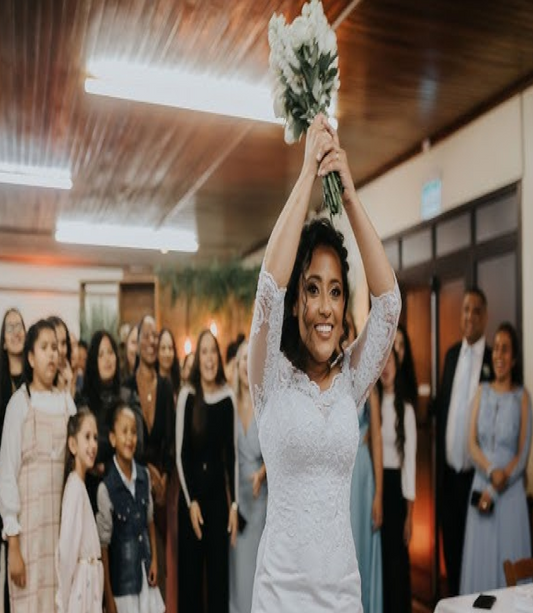 Não jogar o buquê pra sua mulher